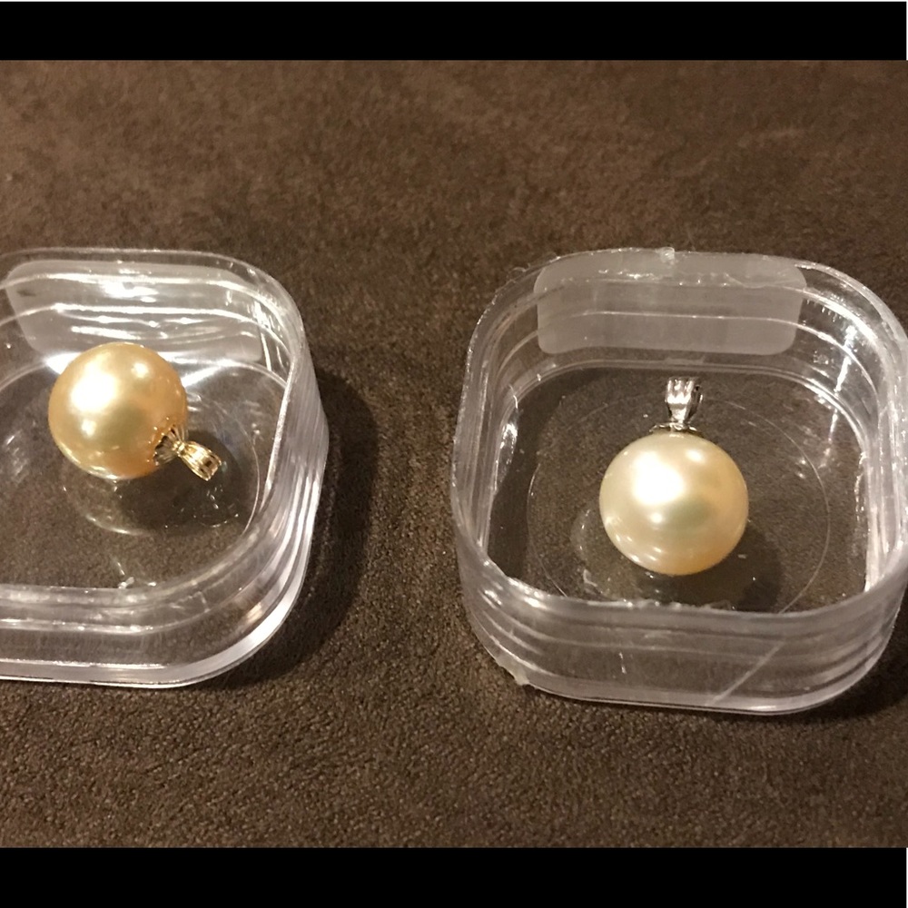14K Golden South Sea Pendants Custom 12mm-15mm
